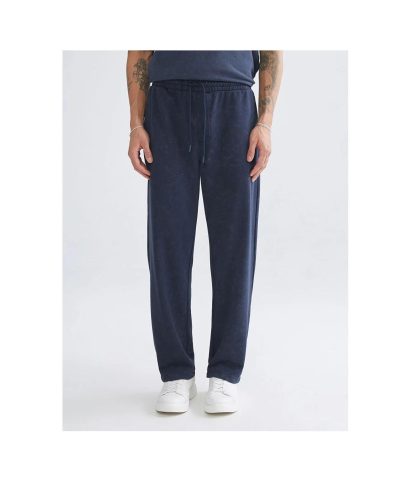 Organic Cotton Blend Jogger Sweatpants: Relaxed Fit Athletic