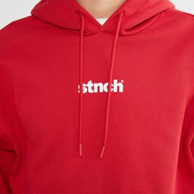 Oversized Hooded Sweatshirt Warm 3 Thread Cotton Casual