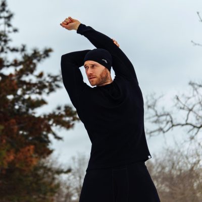 Organic Merino Wool Sweatshirt Thermal Long Sleeve Base